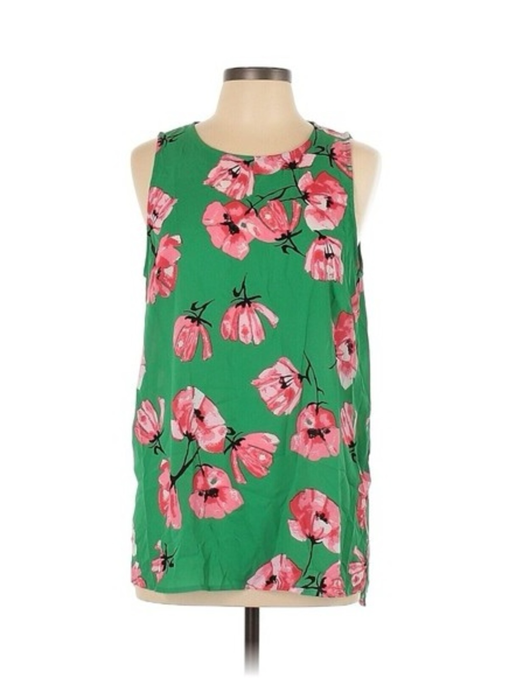 Who What Wear NWT Grenn Floral Tank
